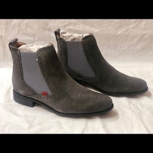 NWOT Women’s Marc Joseph Shark Suede Sands St. Boots